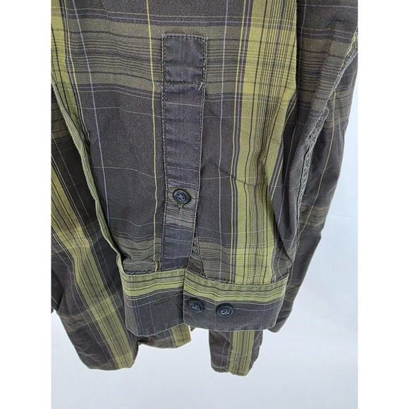 Calvin Klein Jeans Mens Long Sleeve Shirt M Striped Multicolor - Picture 4 of 10